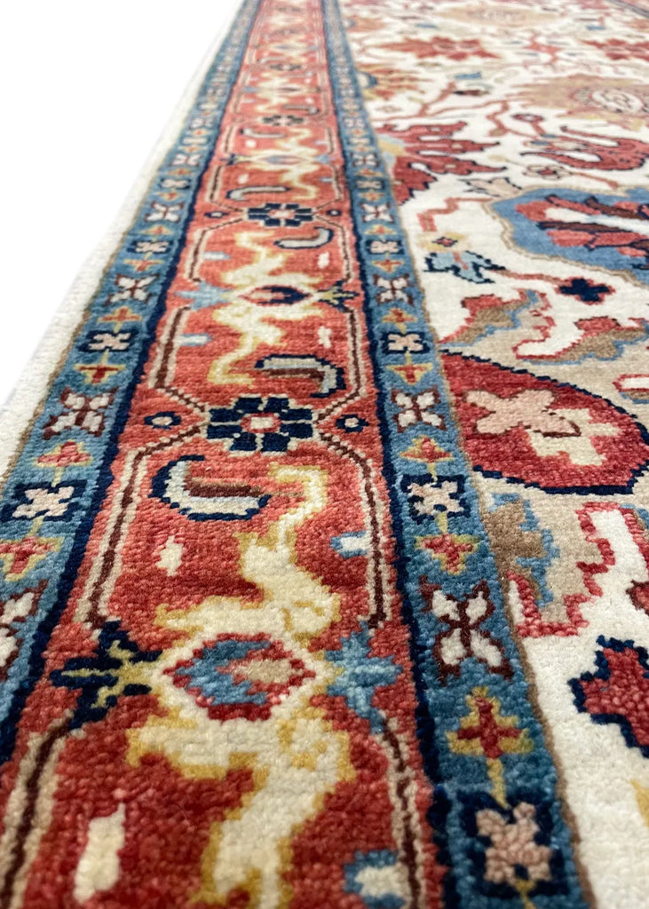 2'6"'x11'10" Tabriz Hand Knotted