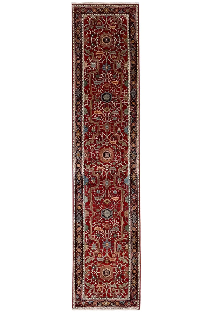 2'6"x11'11" Arabesque Hand Knotted