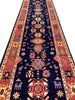 2'6"x11'9" Aspen Blue (s) Hand Knotted