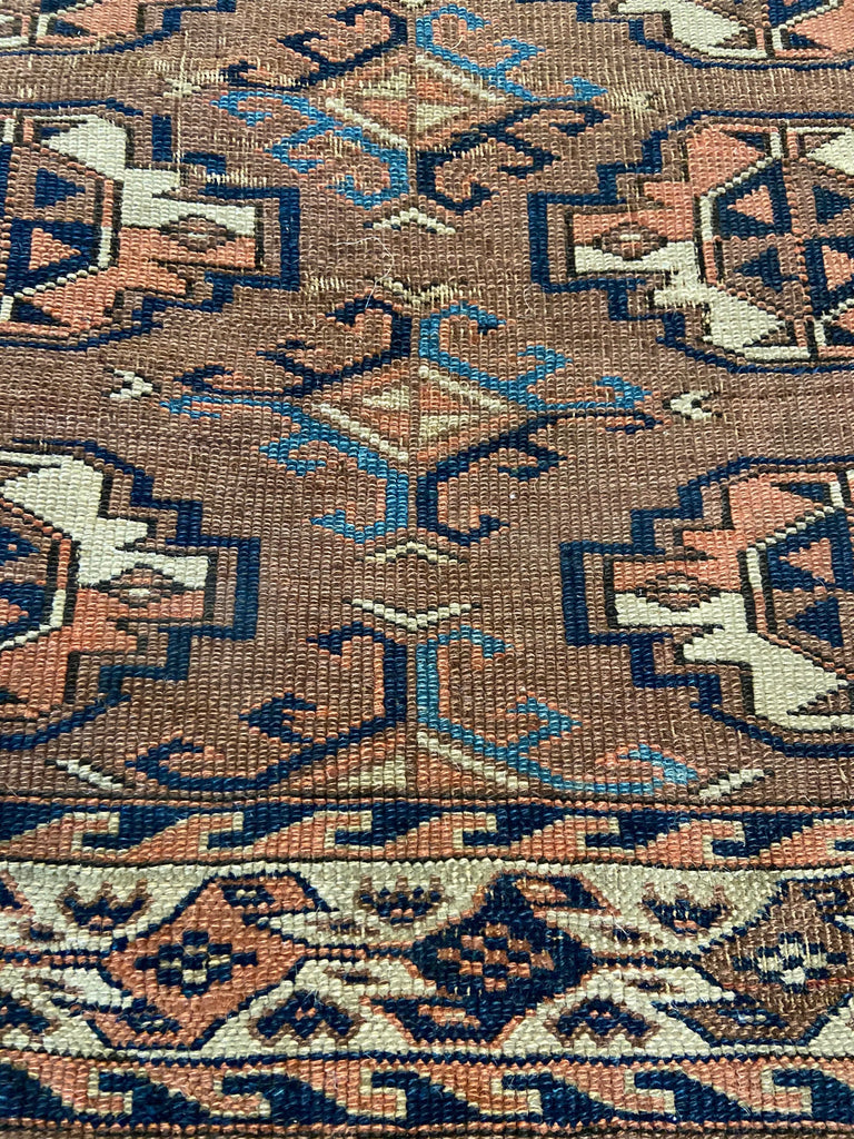 2'6"x2'10" Yomud Juwal Hand Knotted