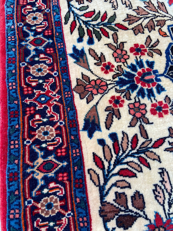 2'6"x3'1" Rudbar Hand Knotted