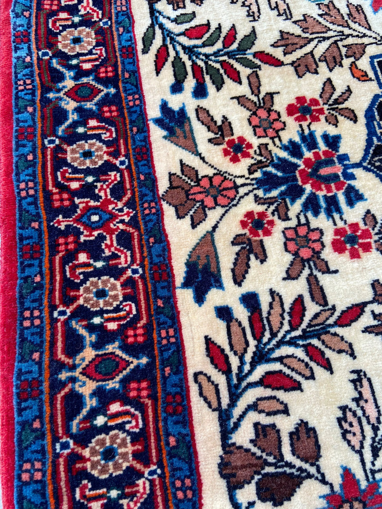 2'6"x3'1" Rudbar Hand Knotted