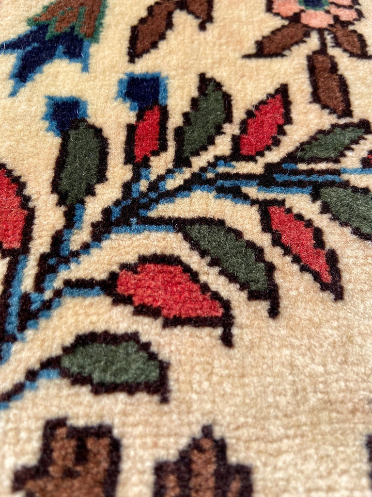 2'6"x3'2" Rudbar Hand Knotted