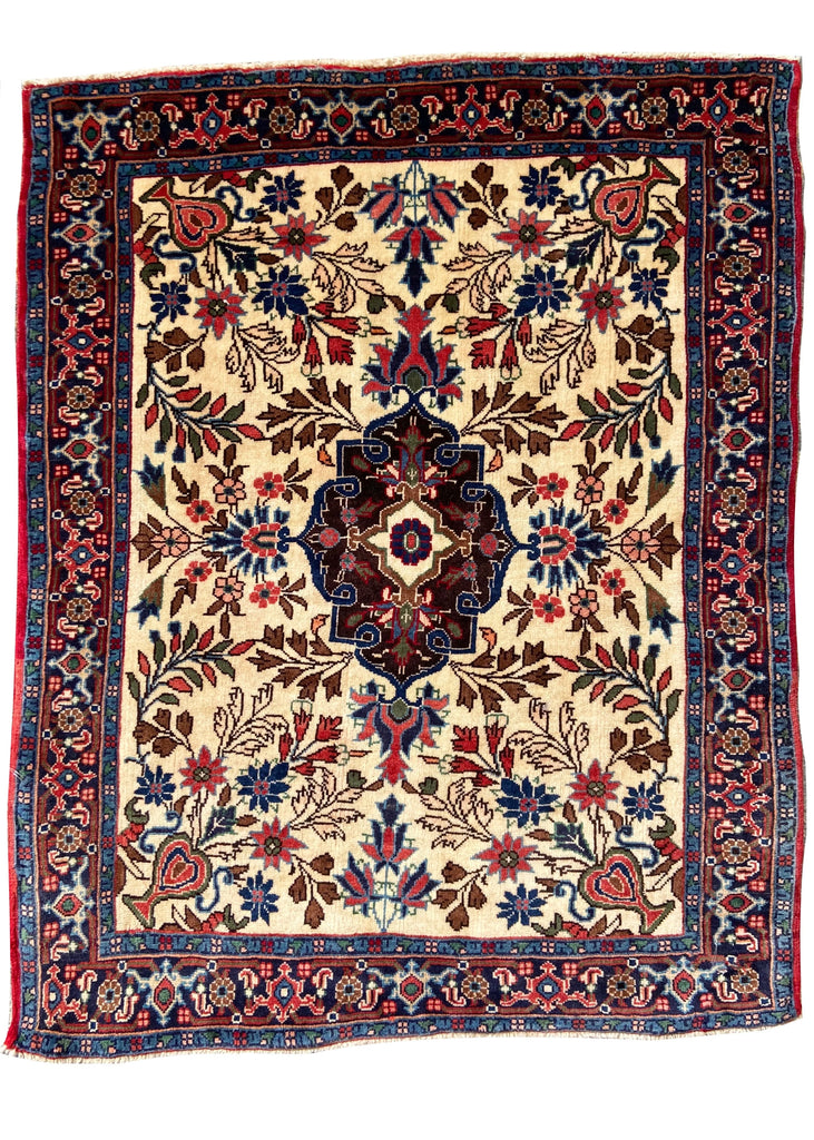 2'6"x3'2" Rudbar Hand Knotted