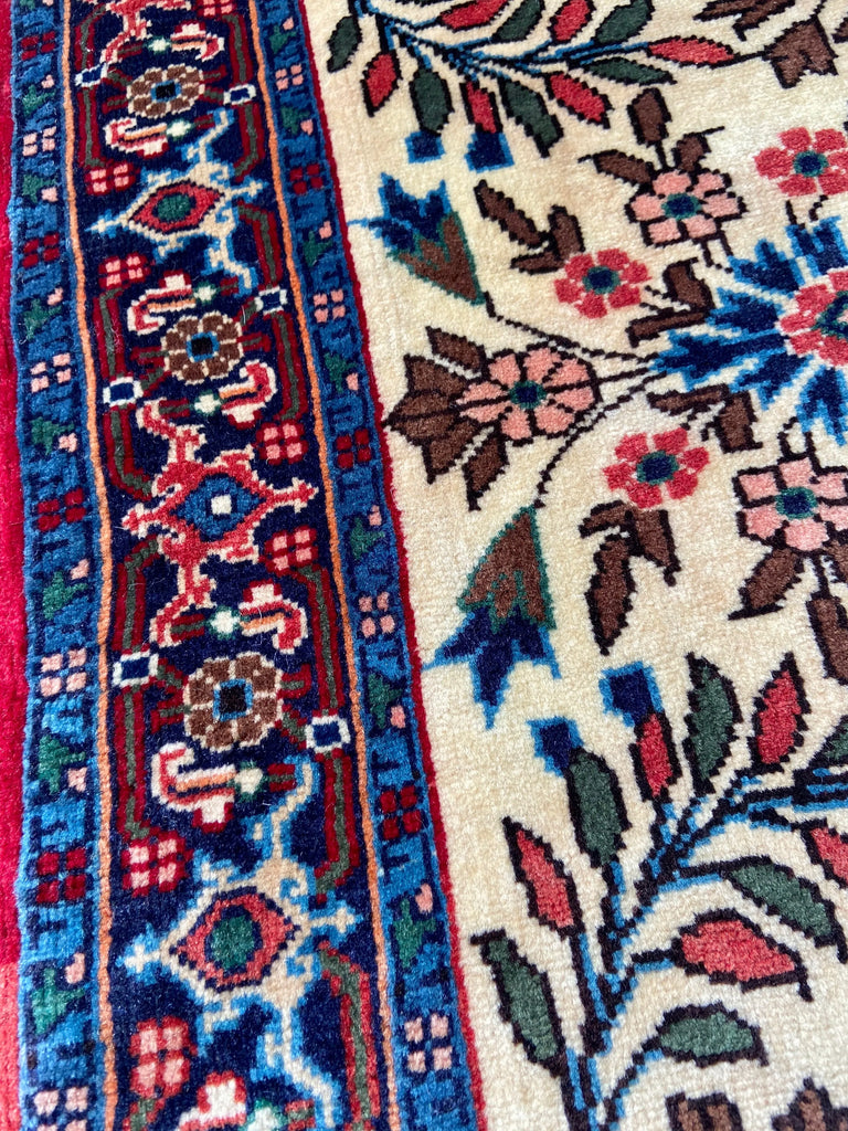 2'6"x3'2" Rudbar Hand Knotted