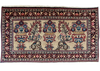 2'6"x4'6" Afshar Hand Knotted