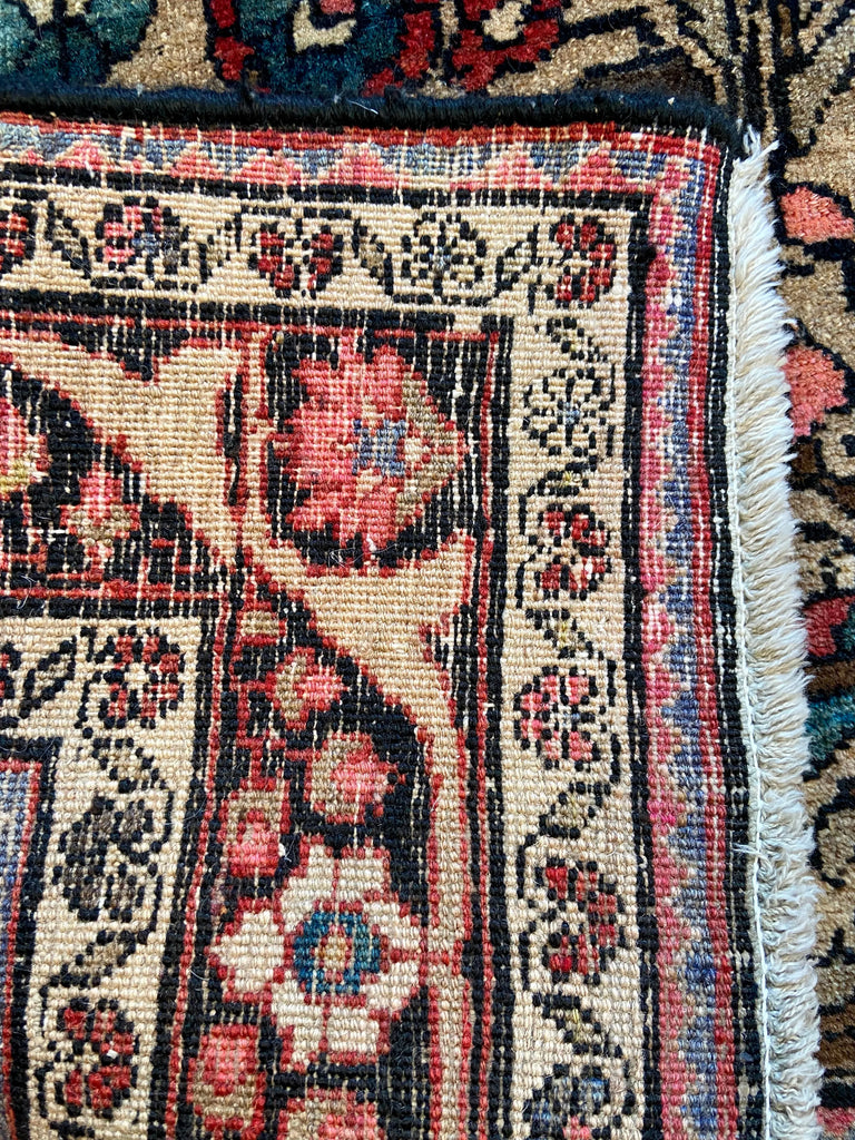 2'6"x4'6" Afshar Hand Knotted