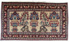 2'6"x4'6" Afshar Hand Knotted