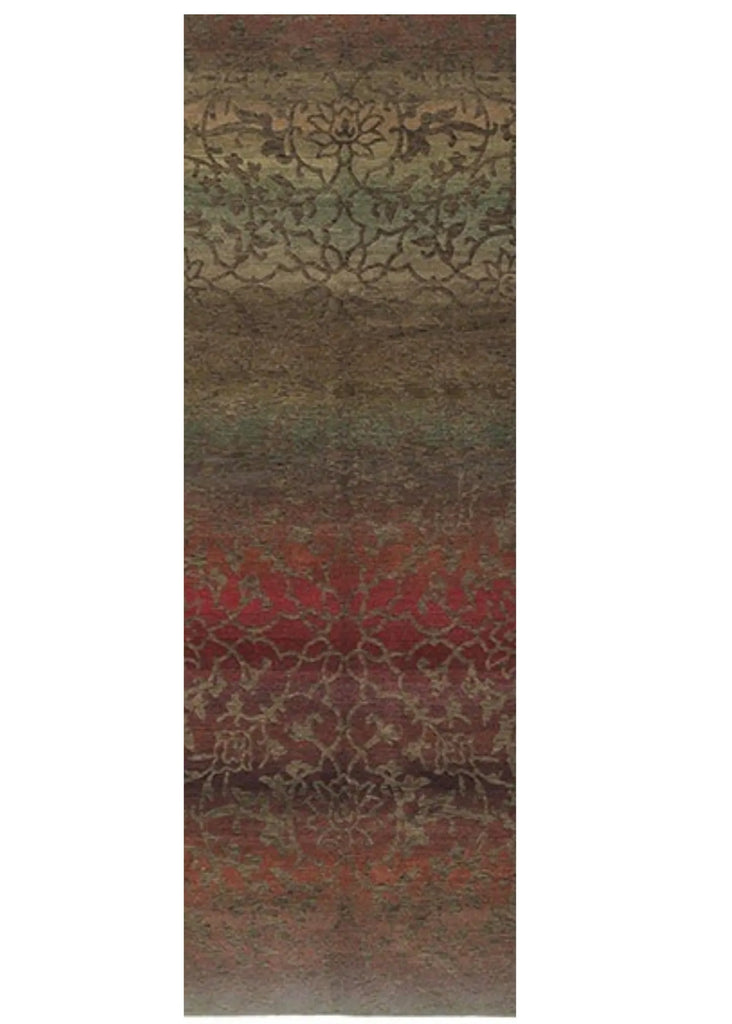 2'6"x8 Divine (s) Hand Knotted