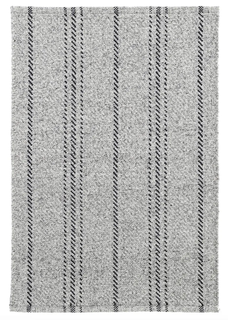 2'6"x8 Melange grey/black (s) 