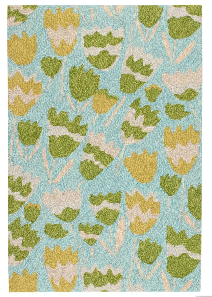 2'6"x8 Zelie Aqua (s) 