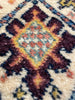 2'7"x12'1" Shah Saven (s) Hand Knotted