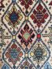 2'7"x12'1" Shah Saven (s) Hand Knotted