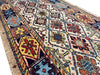 2'7"x12'1" Shah Saven (s) Hand Knotted