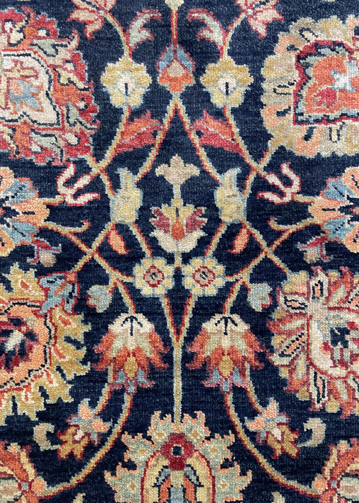 2'7"x14' Tabriz Hand Knotted