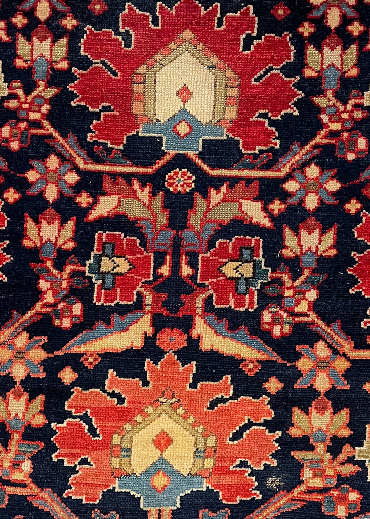 2'7"x1'9" Missin Malayir Hand Knotted