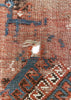 2'7"x3'2" Borchalou Kazak Fragment Hand Knotted