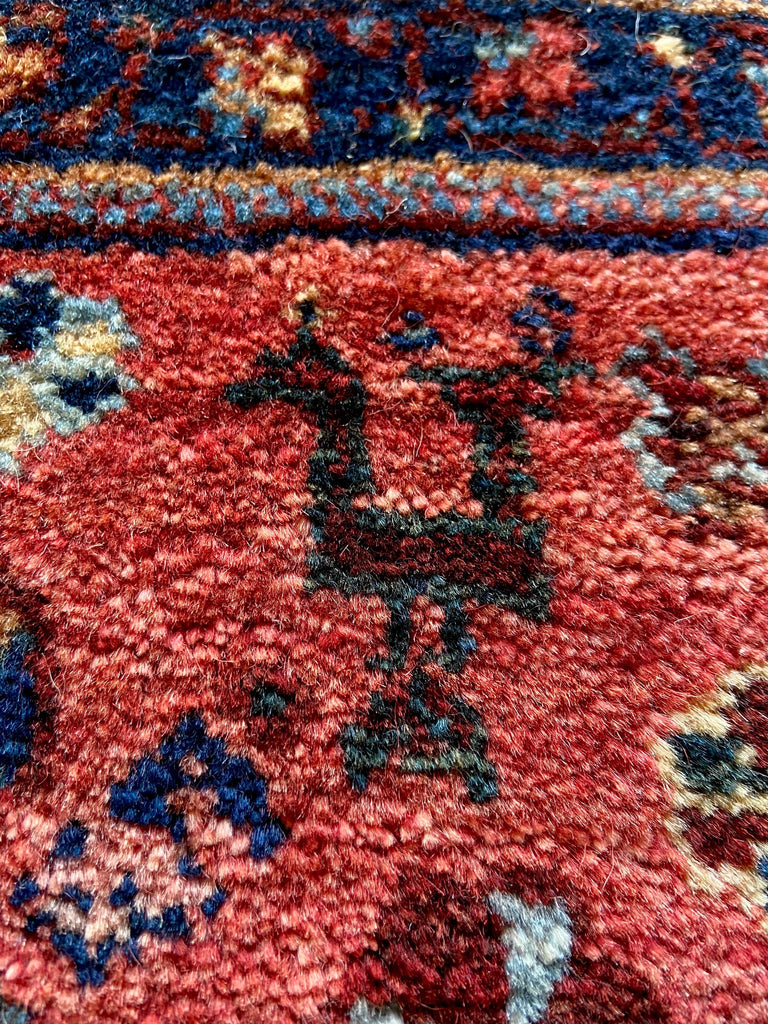 2'7"x3' Khamsehbaf Hand Knotted