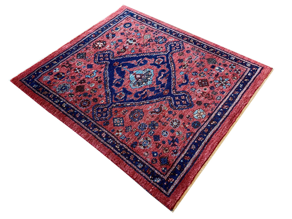 2'7"x3' Khamsehbaf Hand Knotted