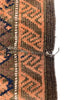 2'7"x4'10" Baluch Prayer Rug Hand Knotted