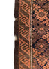 2'7"x4'10" Baluch Prayer Rug Hand Knotted