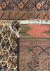 2'7"x4'10" Baluch Prayer Rug Hand Knotted