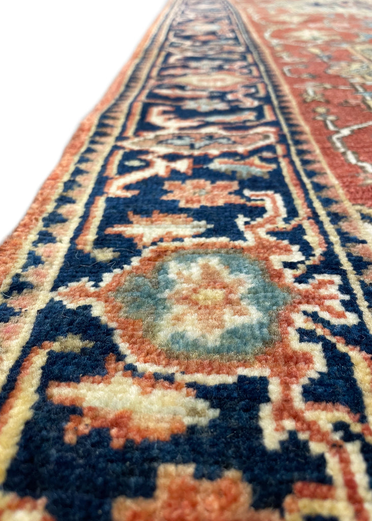 2'7"x5'11" Heriz Hand Knotted