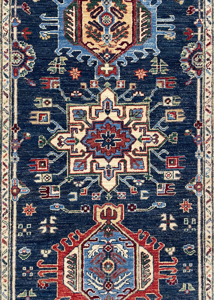 2'7"x5'11" Karaja hand hooked