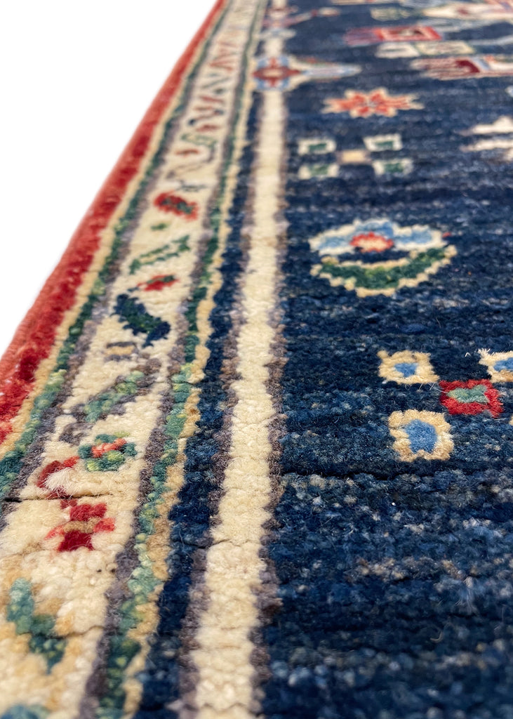 2'7"x5'11" Karaja hand hooked