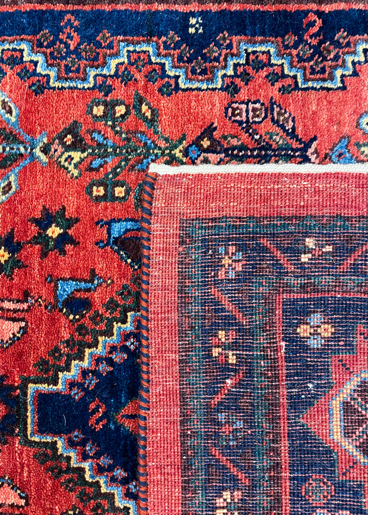 2'7"x6'7" Qashqai Hand Knotted