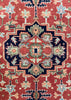2'7"x7'11" Khanna Heriz Hand Knotted