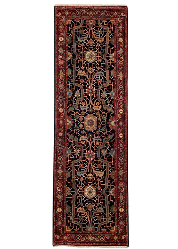 2'7"x8'2" Arabesque Hand Knotted