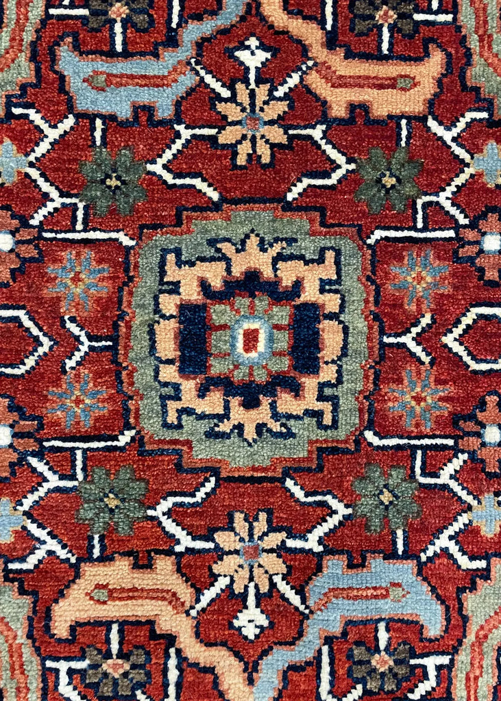 2'7"x8'2" Arabesque Hand Knotted