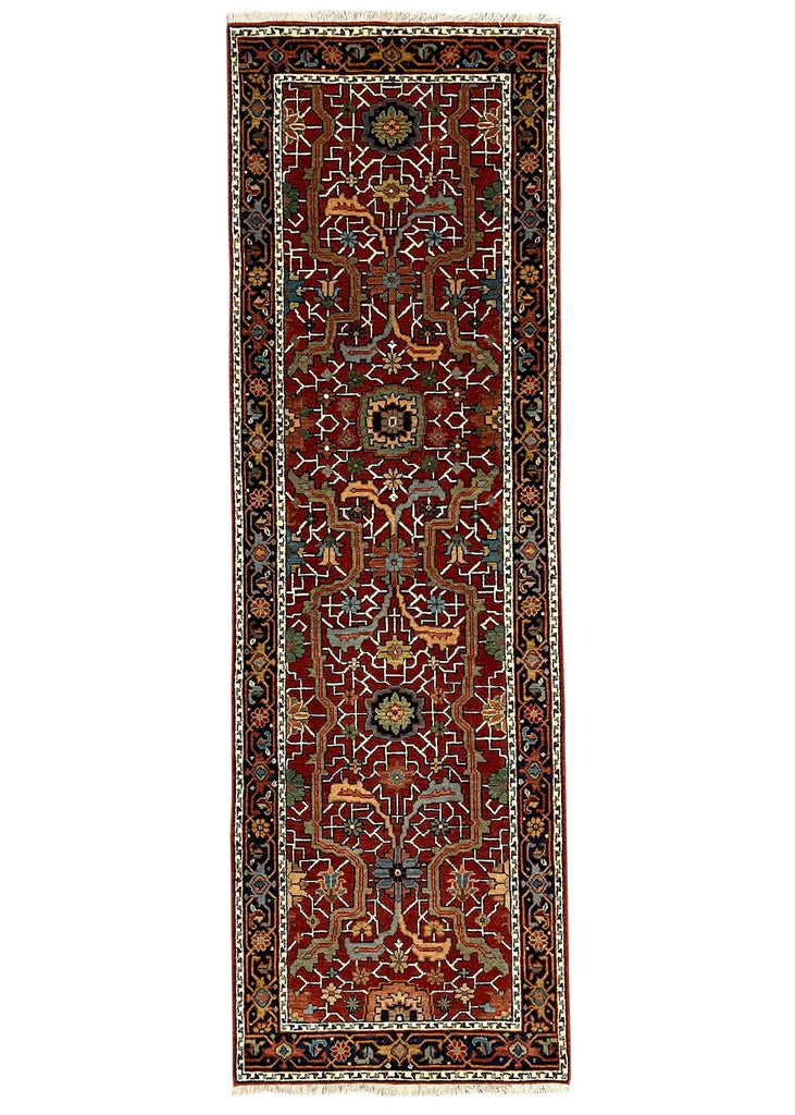 2'7"x8'2" Arabesque Hand Knotted