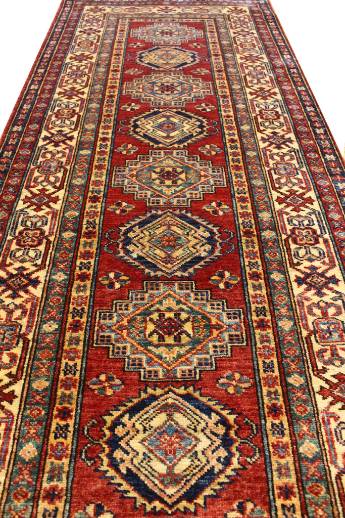 2'7"x8'2" Royal Kazak Hand Knotted