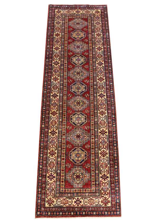 2'7"x8'2" Royal Kazak Hand Knotted