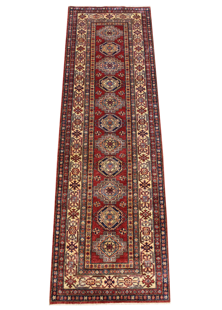 2'7"x8'2" Royal Kazak Hand Knotted