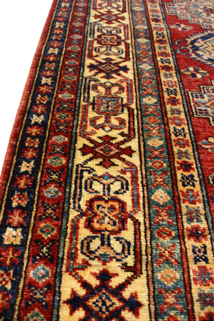 2'7"x8'2" Royal Kazak Hand Knotted