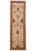 2'7"x8' Fine Indo-Tabriz Hand Knotted