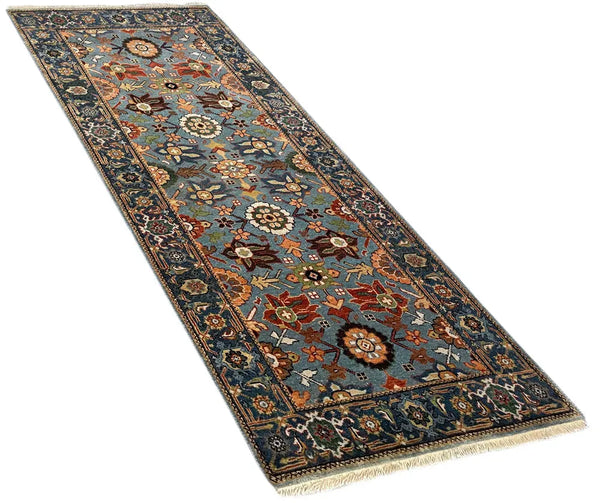 2'7"x8' Tabriz Hand Knotted