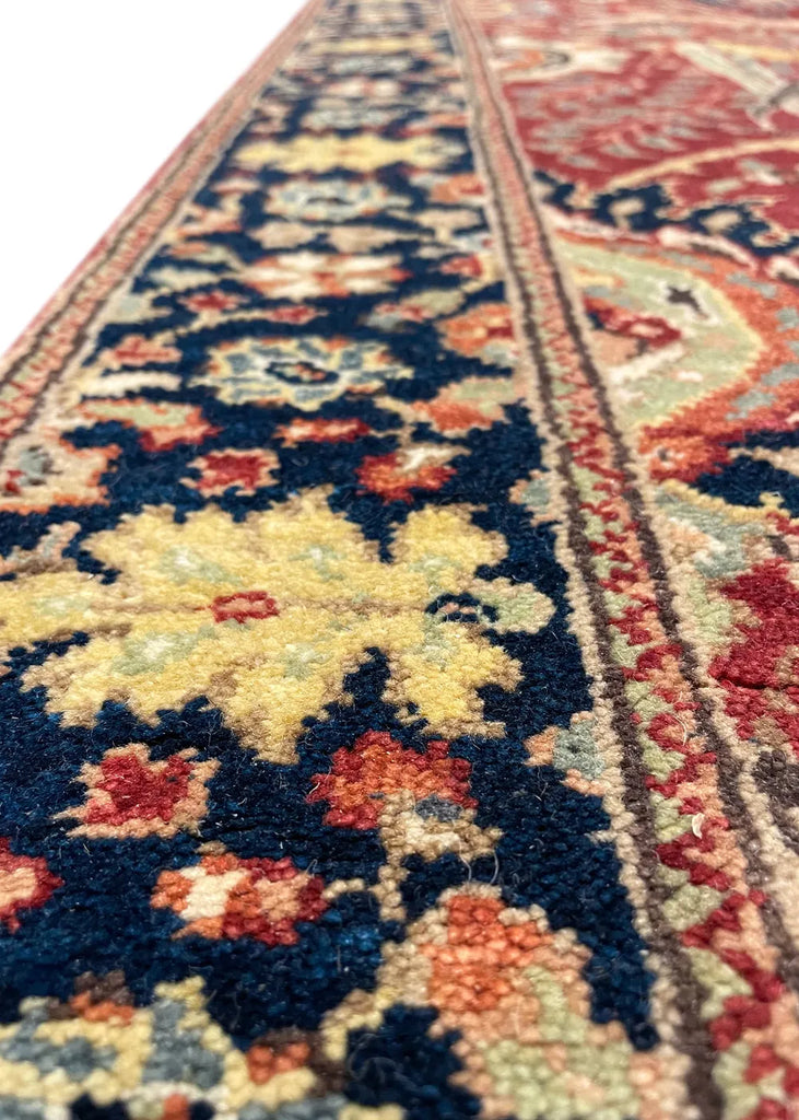 2'7"x9'10" Khanna Kerman Hand Knotted