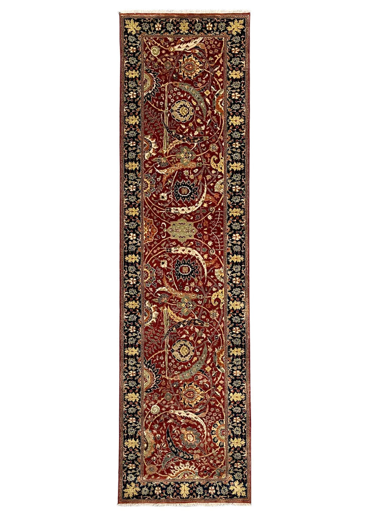 2'7"x9'10" Khanna Kerman Hand Knotted