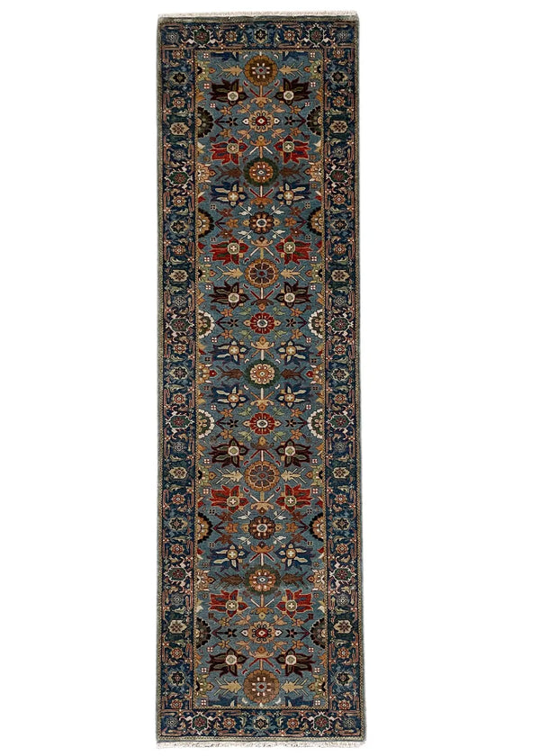 2'7"x9'11" Khanna Collection Hand Knotted