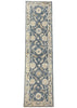 2'7"x9'8" Oushak Hand Knotted