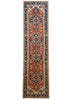 2'7"x9'9" Indo-Serapi Hand Knotted