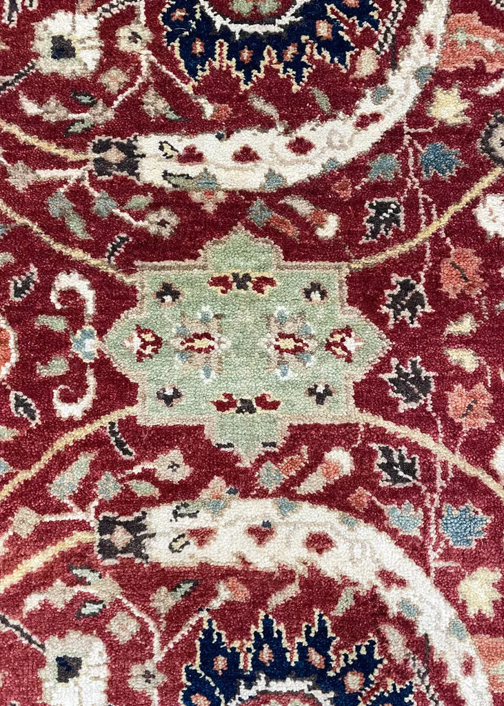 2'7"x9'9" Kerman Hand Knotted