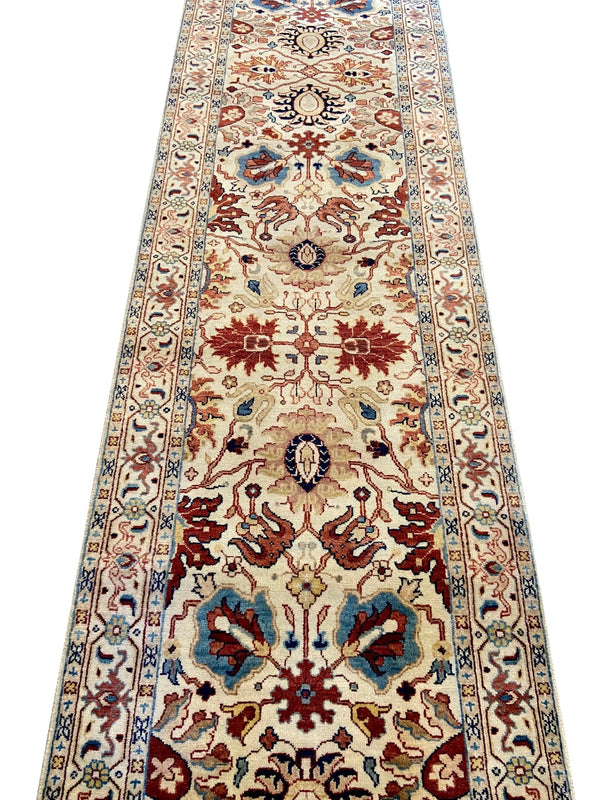 2'8"x10'1" Khanna Tabriz (s) Hand Knotted