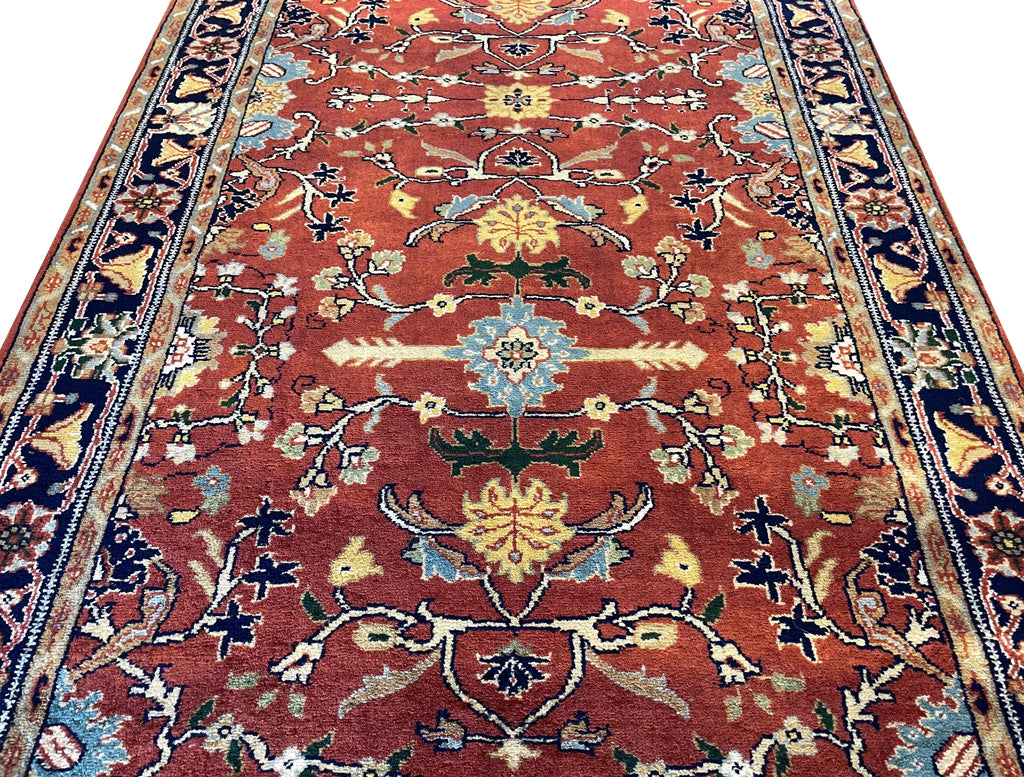 2'8"x11'8" Farahan Hand Knotted