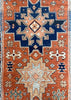 2'8"x11'8" Heriz Hand Knotted