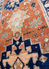 2'8"x11'8" Heriz Hand Knotted